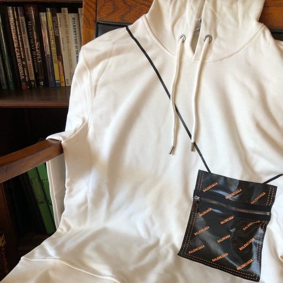 Balenciaga hoodie size > Large
